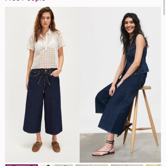 Levi’s XL CULOTTE WOMEN'S JEANS NWT Size 26 - Picture 11 of 15